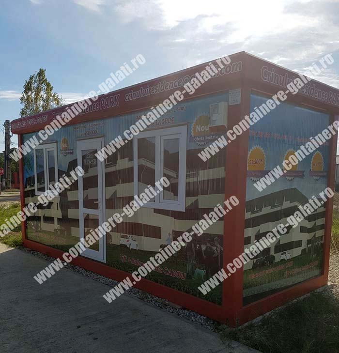 container metalic second hand pret Gorj