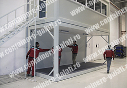 container pret Gorj